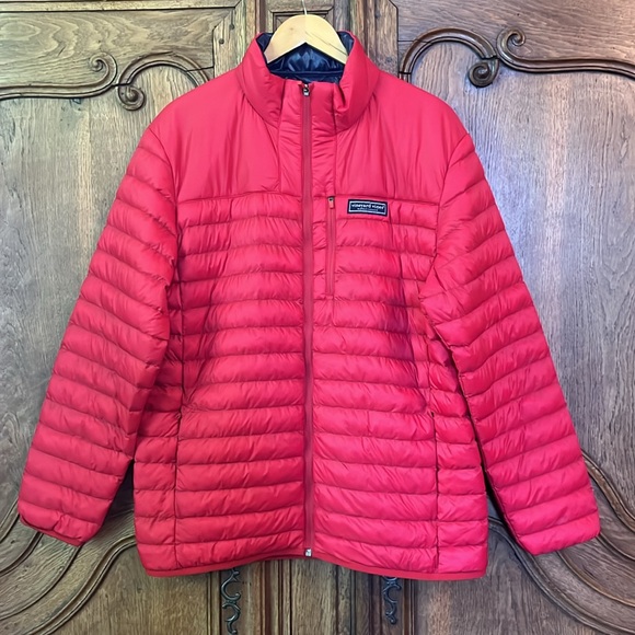 Vineyard Vines Other - Vineyard Vines Red Puffer Jacket NEW